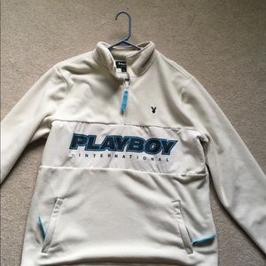 Playboy quarter zip